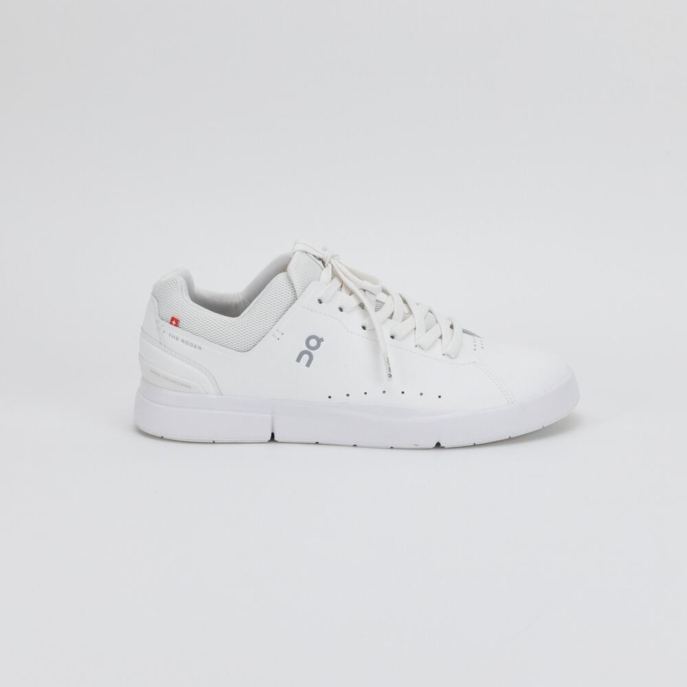On Men The Roger Advantage 2 Sneaker All White Size 12US /47EU